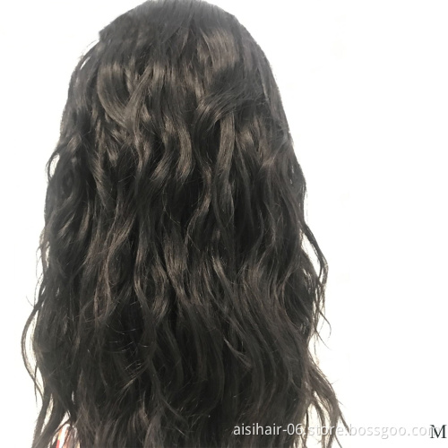 Natural Curly Black Wigs Human Hair Wig Headband Women Glueless Brzilian Raw None Lace High Quality Wholesale Price Humen Hair